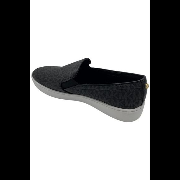 Michael Kors Women's Keaton Slip-On Logo Sneakers Black - Medium - Picture 3 of 3